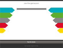 Tablet Screenshot of oss-the-game.com